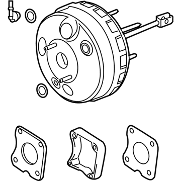 2015 Ford Flex Brake Booster - DE9Z-2005-H