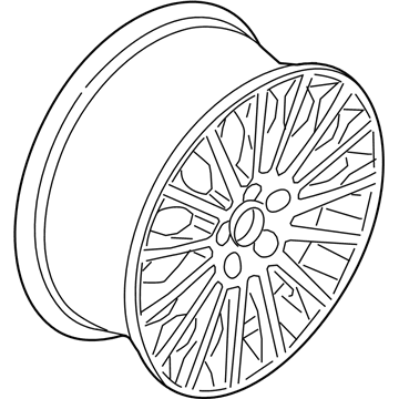 Ford FP5Z-1007-A Wheel Assembly