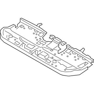 Ford GD9Z-5463160-D Frame And Spring - Rear Seat Cushion