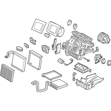 2018 Lincoln MKC Evaporator - GV6Z-19B555-KA