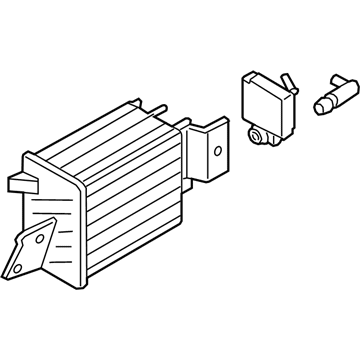 Ford FL3Z-9D653-A Cannister - Fuel Vapour Store