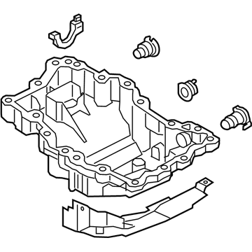 2019 Ford Edge Oil Pan - KT4Z-6675-B