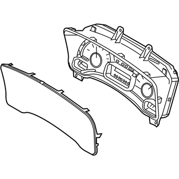 Ford FL1Z-10849-JC Instrument Cluster