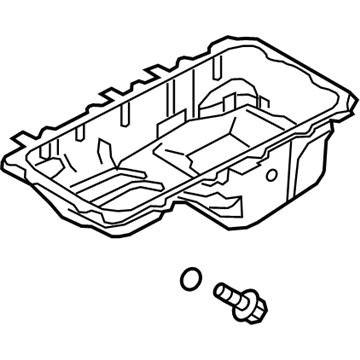 2018 Ford F-150 Oil Pan - JL3Z-6675-F