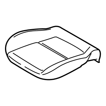 Ford KT1Z-58632A22-A PAD - SEAT CUSHION