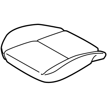 Ford KT1Z-1762900-AD Seat Cushion Cover Assembly