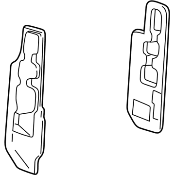 Ford F81Z-25023A60-AA Insulator - Cowl Panel