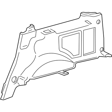 Ford 5L7Z-7831013-AAB Trim Assembly - Quarter