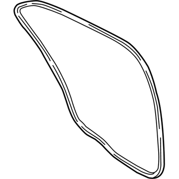 Lincoln Continental Door Seal - GD9Z-54253A10-A