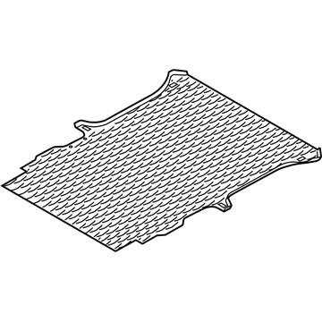 Ford AT1Z-6113046-A Mat - Floor - Rubber