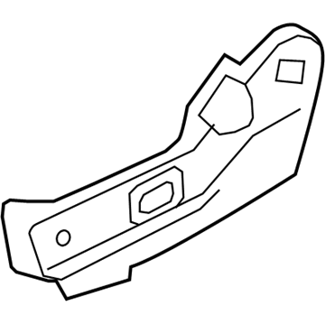 Ford 7T4Z-7862187-BA Shield Assembly