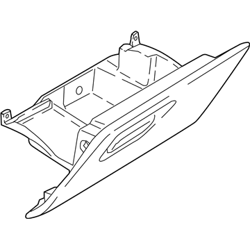 Ford GN1Z-74060T10-EB Box Assembly - Glove Compartment