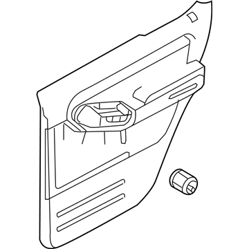 Ford 7L2Z-7827406-BAA Panel Assembly - Door Trim