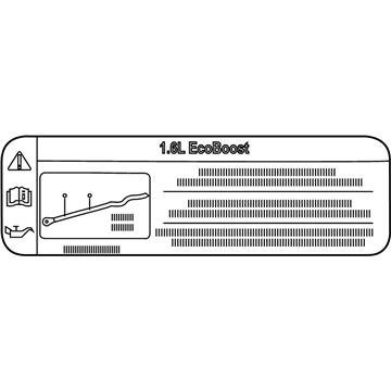 Ford EU5Z-6A619-A Decal