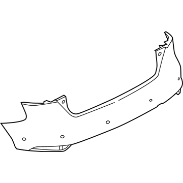 Ford Focus Bumper - F1EZ-17906-BAPTM