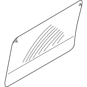 Ford 2T1Z-6125712-A Window Assembly - Sliding