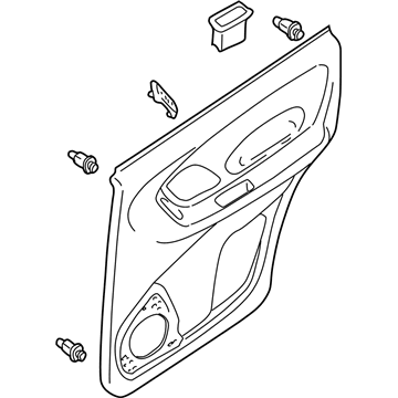 Ford 3L8Z-7827406-EAB Panel Assembly - Door Trim