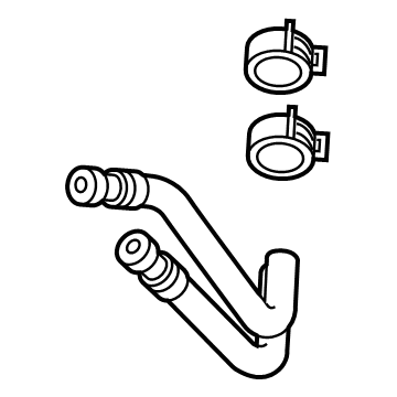 Ford K2GZ-7B028-A Oil Cooler Tube