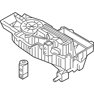 2010 Ford Flex Evaporator - AE9Z-19850-A