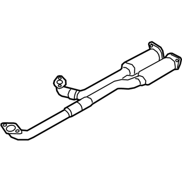2019 Lincoln Continental Exhaust Pipe - GD9Z-5G203-D