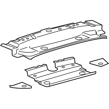 Ford FA1Z-5841302-A Rail Assembly - Roof - Side