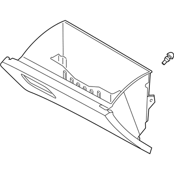 Ford Ranger Glove Box - KB3Z-2106010-AA