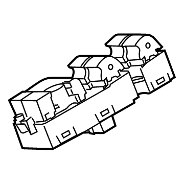 Ford F-450 Super Duty Window Switch - JC3Z-14529-AA