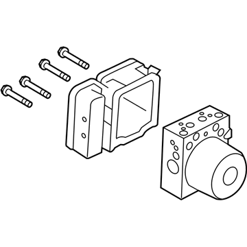 Ford D2BZ-2C405-E Control Unit Assembly