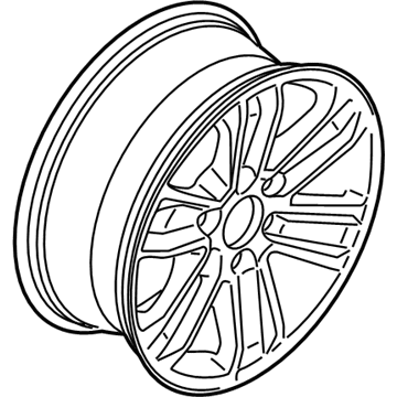 Ford FL3Z-1007-A Wheel Assembly