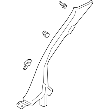 Ford GD9Z-5431012-AB Trim - Wheelhouse