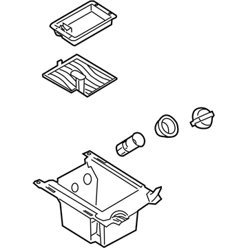 Ford AG1Z-5406010-AB Box Assembly - Glove Compartment