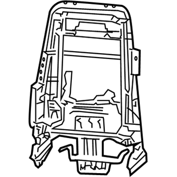 Ford 1W4Z-5461019-AA Frame Assembly