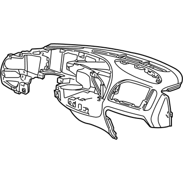 Ford YL3Z-1504320-BAC Panel - Instrument