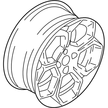 Ford GN1Z-1007-G Wheel Assembly