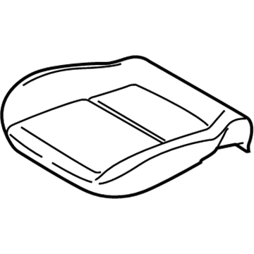 Ford AM5Z-58632A23-B Seat Cushion Pad