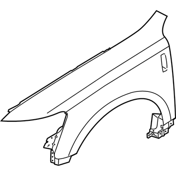 Ford AE9Z-16005-A Fender Assembly - Front