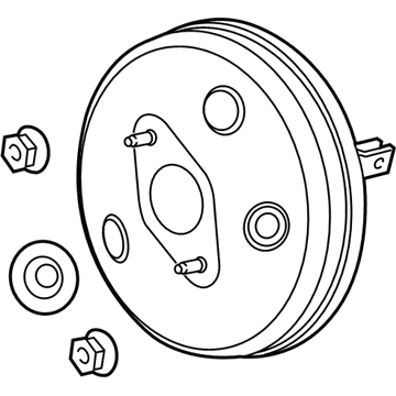 Ford C1BZ-2005-B Booster Assembly - Brake