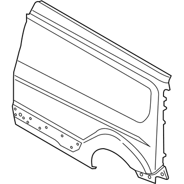 Ford DT1Z-61278A97-L Panel - Quarter - Outer