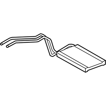 Ford KB3Z-18476-AA RADIATOR AND SEAL ASY - HEATER
