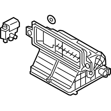 Ford KB3Z-18457-AA DUCT - HEATER AIR INLET