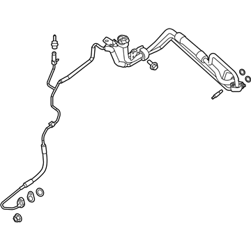 Ford Flex A/C Hose - DA8Z-19A834-D