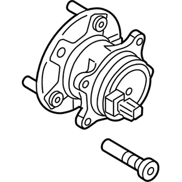 Ford CV6Z-1109-C Hub Assembly - Wheel