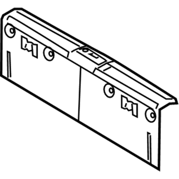 Ford 8S4Z-5440374-AA Trim Assy - Back Panel