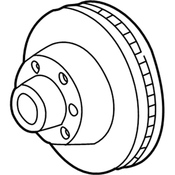Genuine Ford Rotor YC3Z-2C026-BB Genuine Ford Rotor YC3Z-2C026-BB