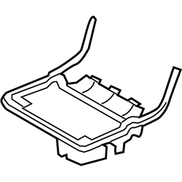 Ford 7T4Z-7863160-B Frame And Spring - Rear Seat Cushion