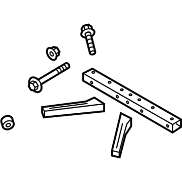 Ford KB3Z-6A023-A SUPPORT - TRANSMISSION CENTER