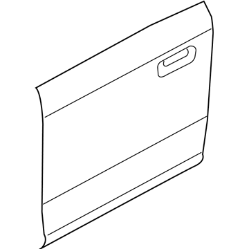 Ford FL3Z-1624700-A Panel Assembly - Door - Outer