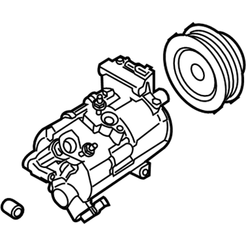 Ford Mustang A/C Compressor - GR3Z-19703-C