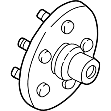 Ford G2MZ-1104-S Hub Assembly - Wheel