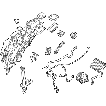 Ford DE9Z-18C424-F Heater Assembly